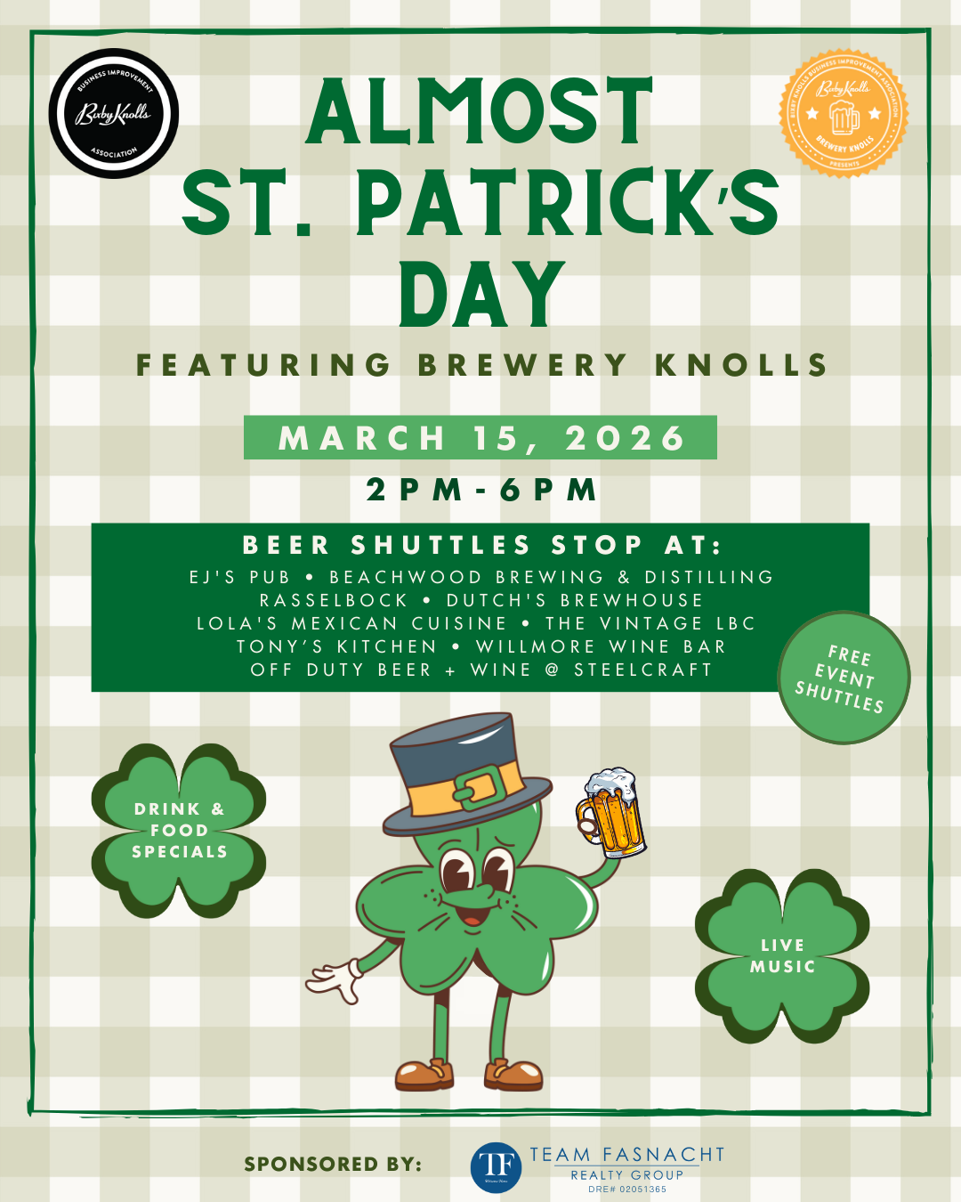 ALMOST ST. PATRICKS DAY 2026