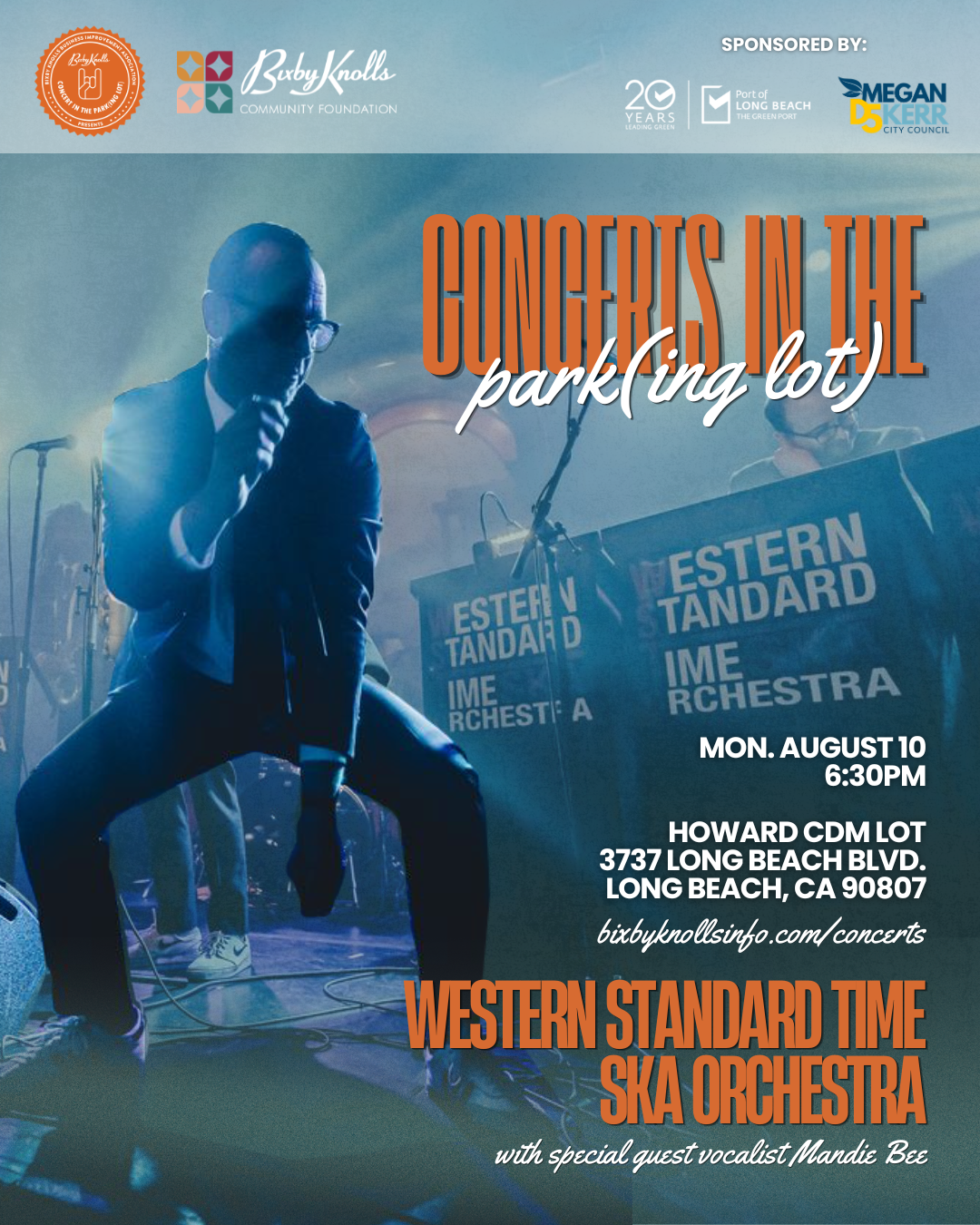 WSTSKA August 2026 Concert Flyer
